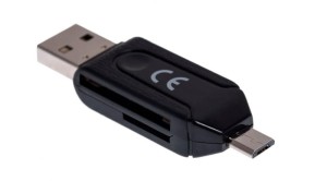 Czytnik kart SD/microSD OTG Shiru SOCR-01