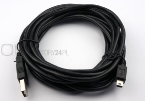 Kabel mini-USB 5m