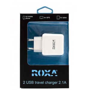 Sieciowa ładowarka AXIVER 2xUSB