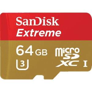 Karta pamięci microSDXC Sandisk Extreme 64GB U3